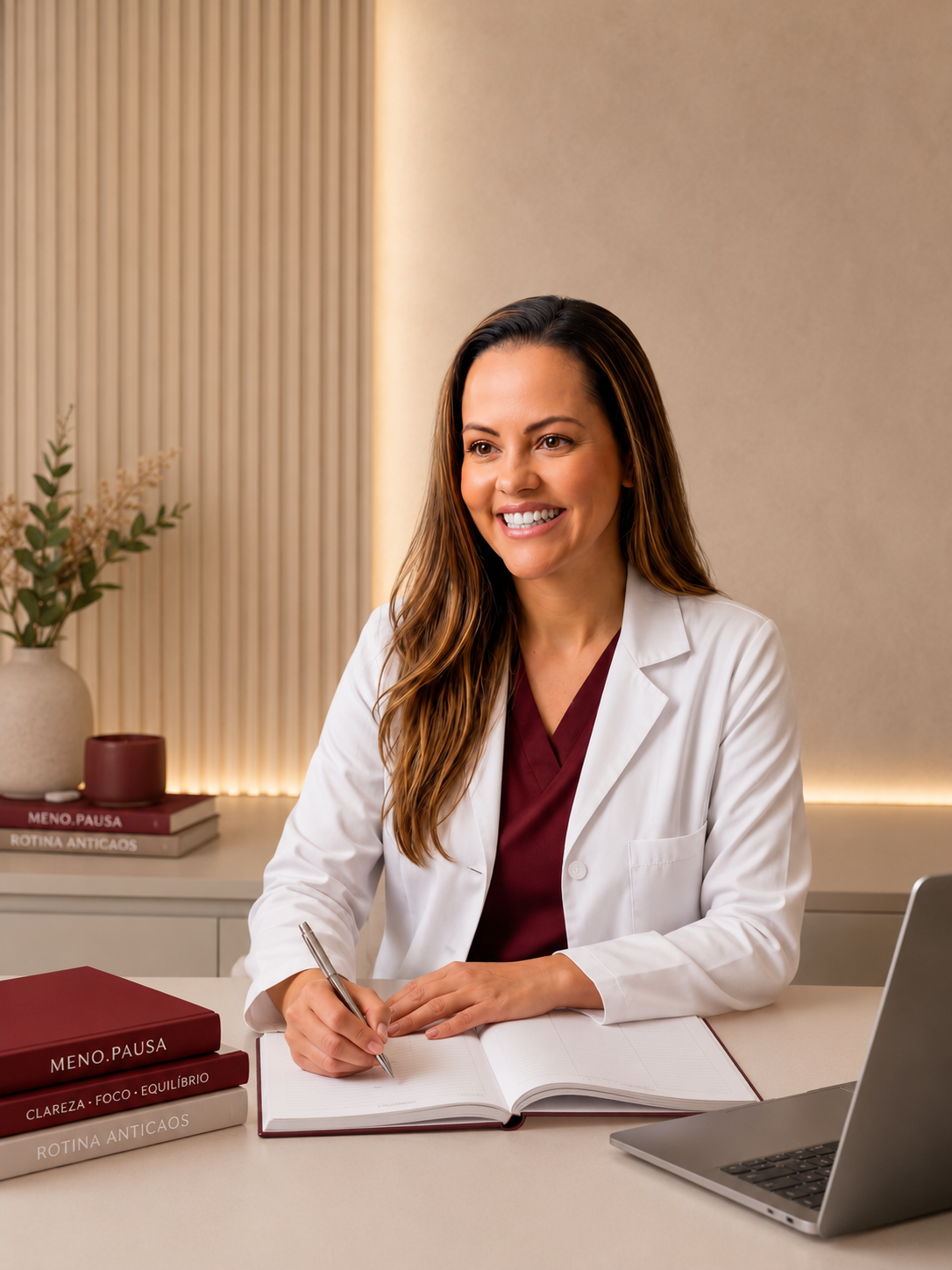 Dra. Rita Azambuja em atendimento